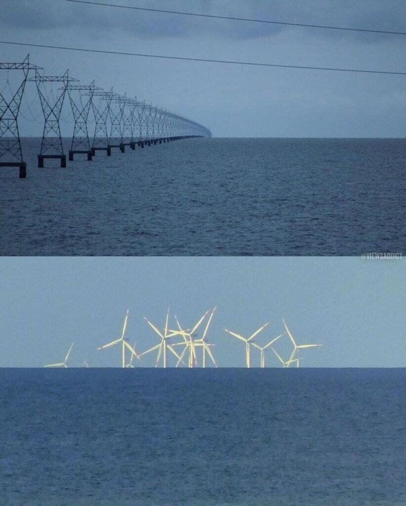 Fotografías representando la curvatura de la tierra en el horizonte - Terraplanismo