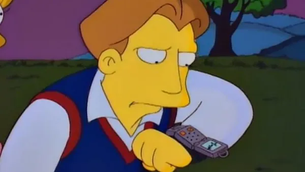 Smartwatches antes de tiempo. Predicciones de los Simpson.