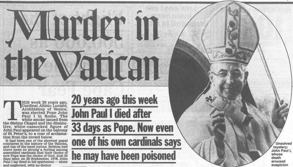 Asesinato en el Vaticano