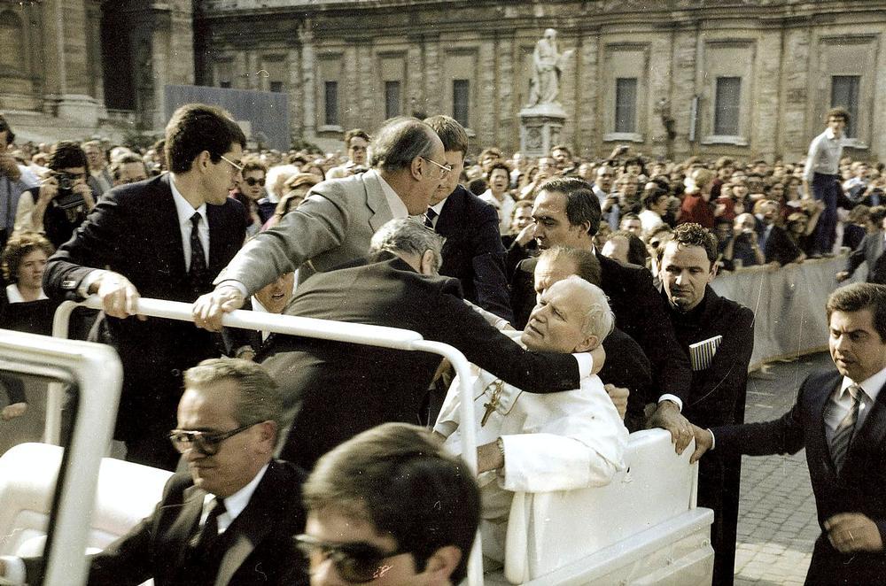 Atentado contra Juan Pablo II.