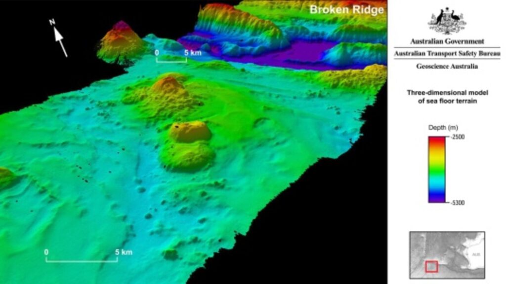 Busqueda submarina MH370 oceano Indico
