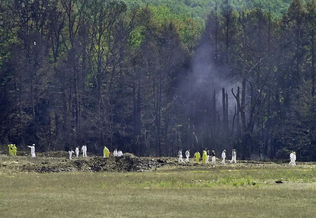 Lugar del accidente del Vuelo 93 en Shanksville