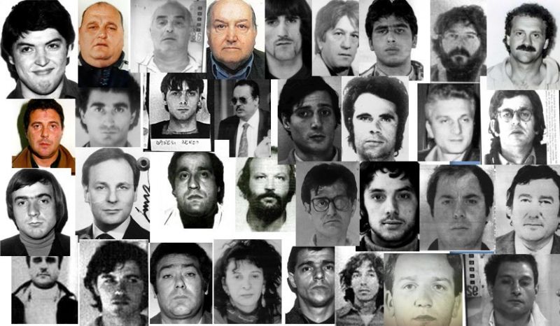 Miembros de la Banda della Magliana, posibles responables del secuestro de Emanuela Orlandi