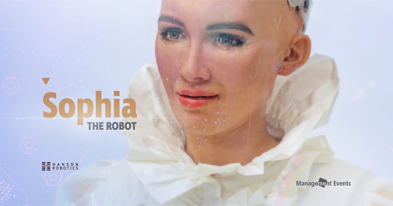 Robot Sophia. Hanson Robotics
