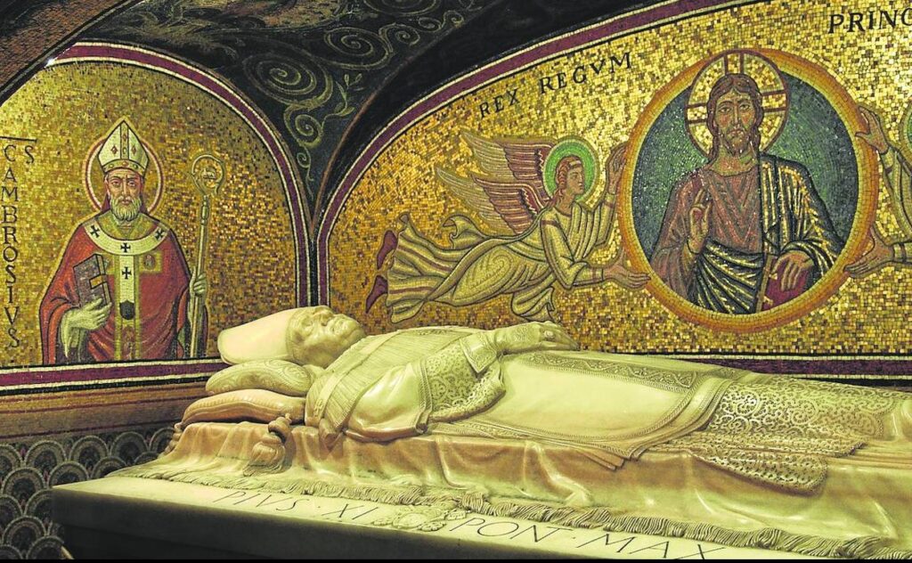 Tumba de Pedro en el Vaticano
